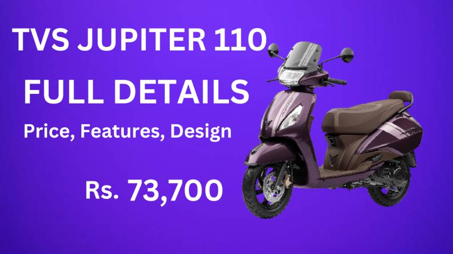 TVS Jupiter 110 New Model 2024 Full Detail